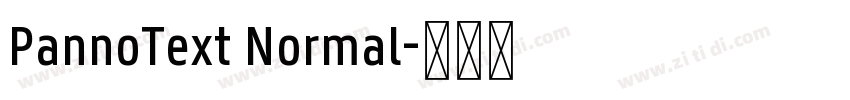 PannoText Normal字体转换